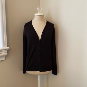TSE dark brown cardigan